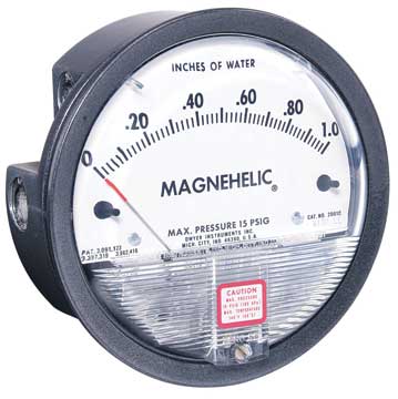 ΢ѹDwyer Magnehelic ΢ѹ 0-2"w.c. & 0-500Pa2002D